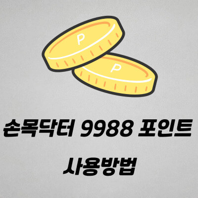 손목닥터 9988 포인트 서울페이 전환 사용방법  가맹점 찾기